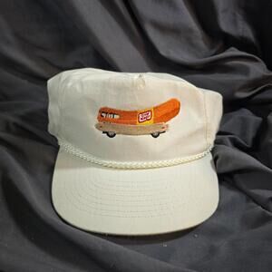 Vintage Oscar Meyer Weinermobile Rope Trucker Hat Snapback Retro Logo Cap